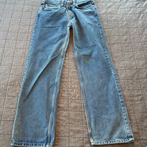 Carhartt B460 Relaxed Fit Straight Leg Jean Mens 32x34 very good cond.
